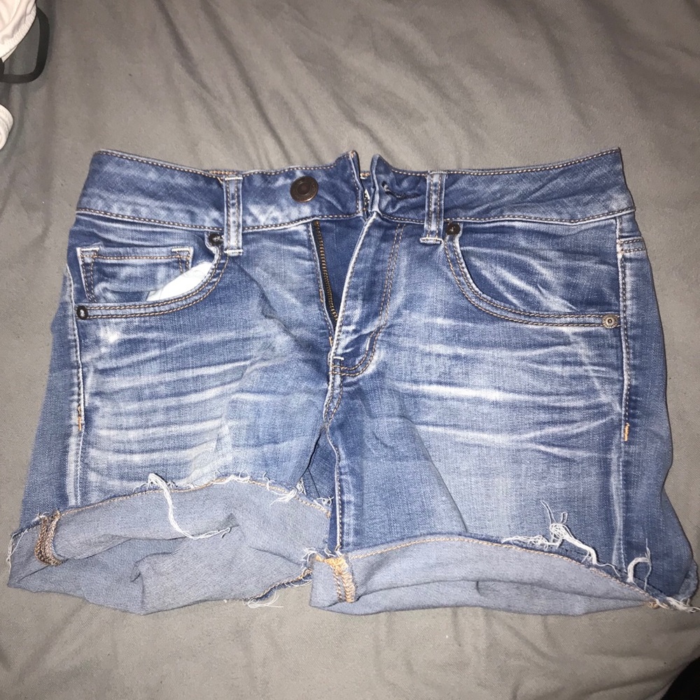 american eagle jean shorts